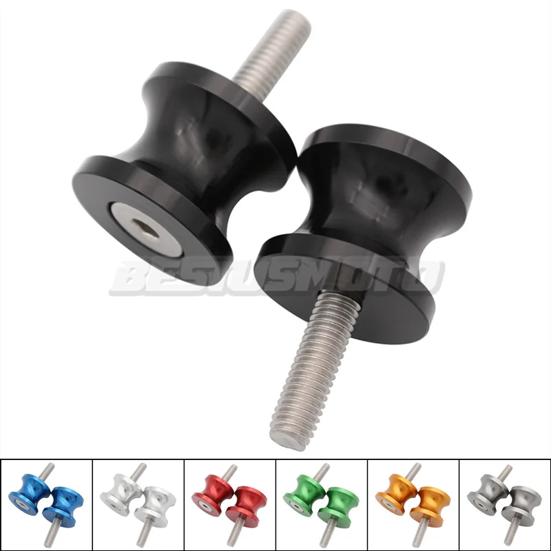 6 мм Мотоцикл с ЧПУ стенд винты рамки маятник слайдер катушки для Yamaha MT09 MT 09 Tracer FZ09