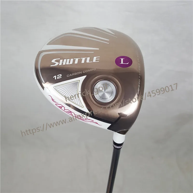 Новые женские Гольф клубы Maruman SHUTTLE driver + fairway wood Hybrid iron putter Bag Golf полный комплект