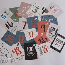 Ins baby день рождения месяц квази сокровище мать беременность недели фотосъемка памятная карта мать ремесленник capa-citor