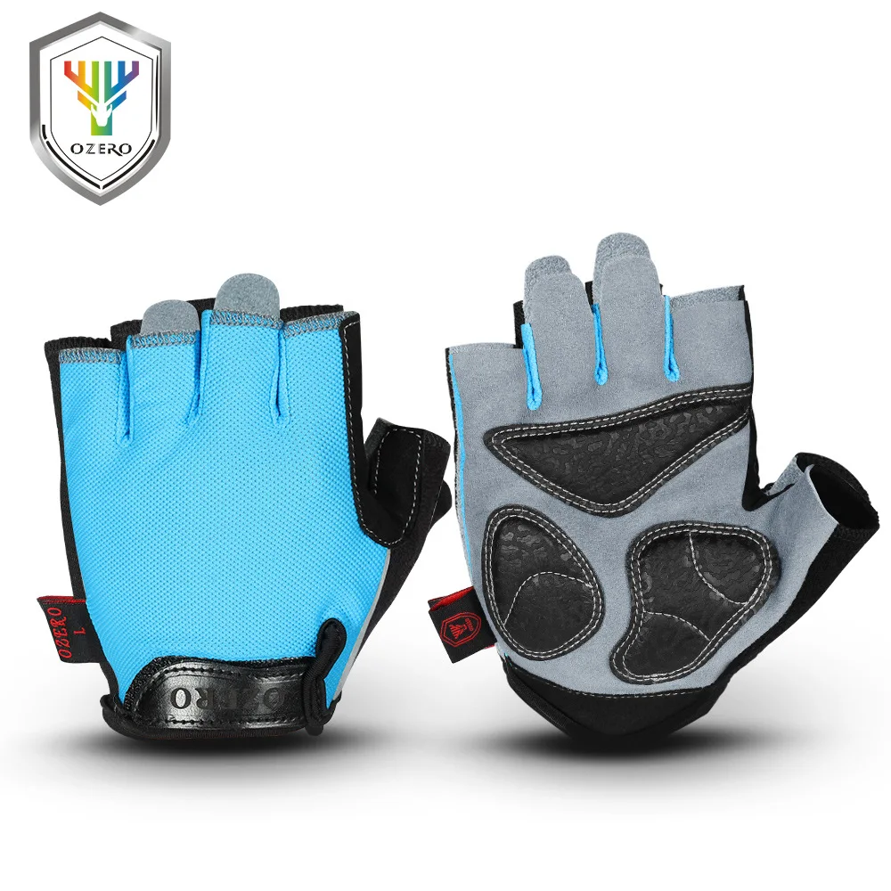 

Ao zhe Fitness Gloves Half Finger Outdoor Sports Weightlifting Riding Men And Women Wear-Resistant Anti-slip