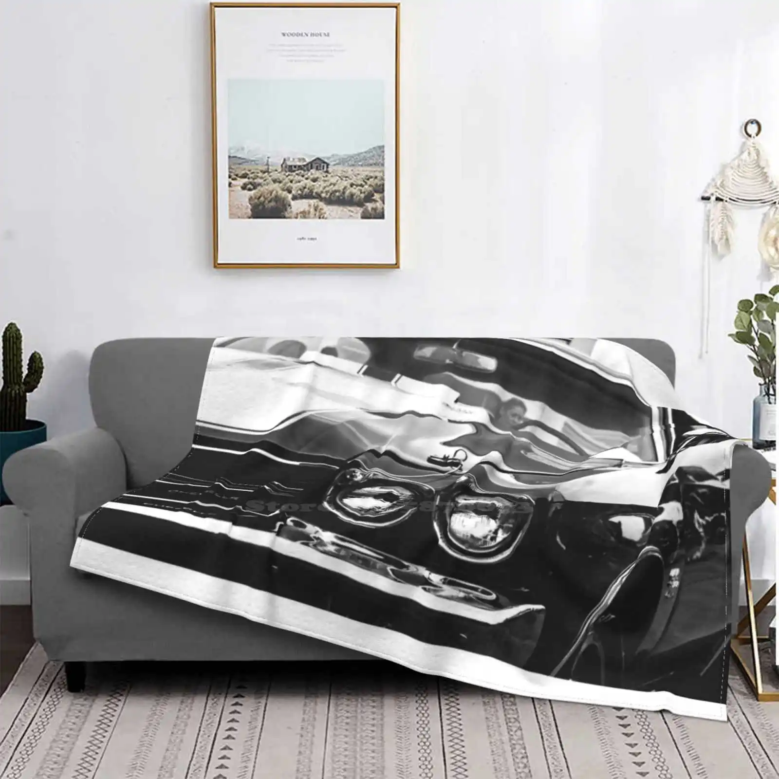 Новинка 1970 Chevy Chevelle Ss мягкое Фланелевое покрывало с принтом на заказ Chevrolet Muscle Car |