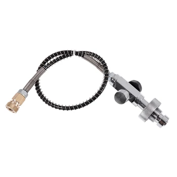 

CO2 Thread G5 / 8 Carbon Dioxide with Pressure Gauge Inflation Valve 30Mpa Inflation Valve Inflation High Pressure Pipe