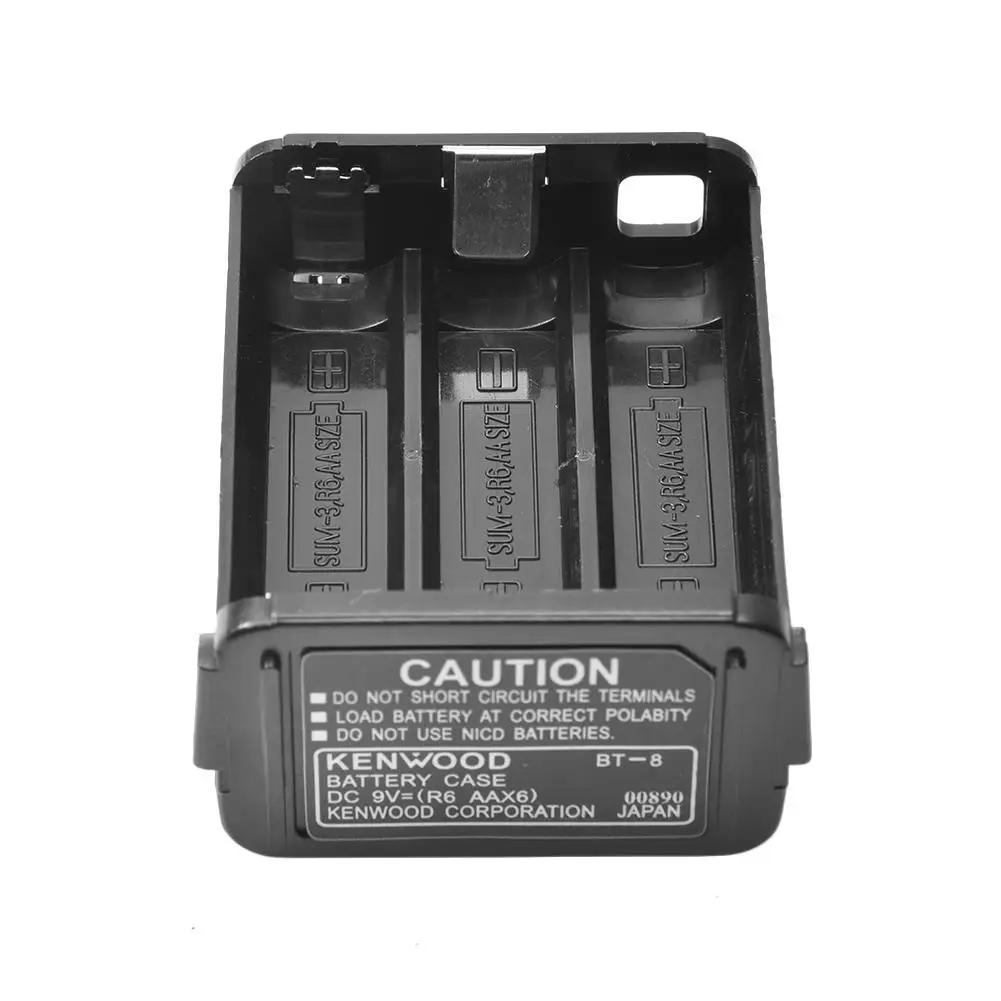 BT-8 AAX6 Battery Case for Kenwood Radio TH-28 TH-48 TH-78HT