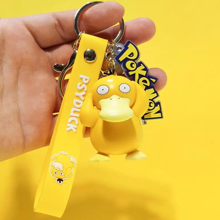 Psyduck Pokeball Pokemon Keyring Keychain Collectable 