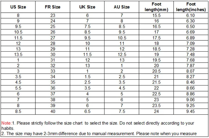 4037 Size chart_