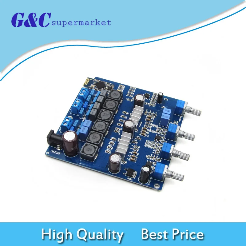 TPA3116 TPA3116D2 2 1 каналов цифровой 50Wx2 + 100 Вт CSR4.0 Bluetooth аудио HIFI сабвуфер Класс D Сделай