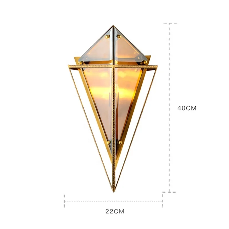 Nordic postmodern design sconces light Simple strip glass modern wall lamp Ins wind blue white gray lights for home | Лампы и