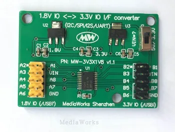

Two-way Level Switching Board 8 Channels 3.3V to 1.8V 5V to 3.3V