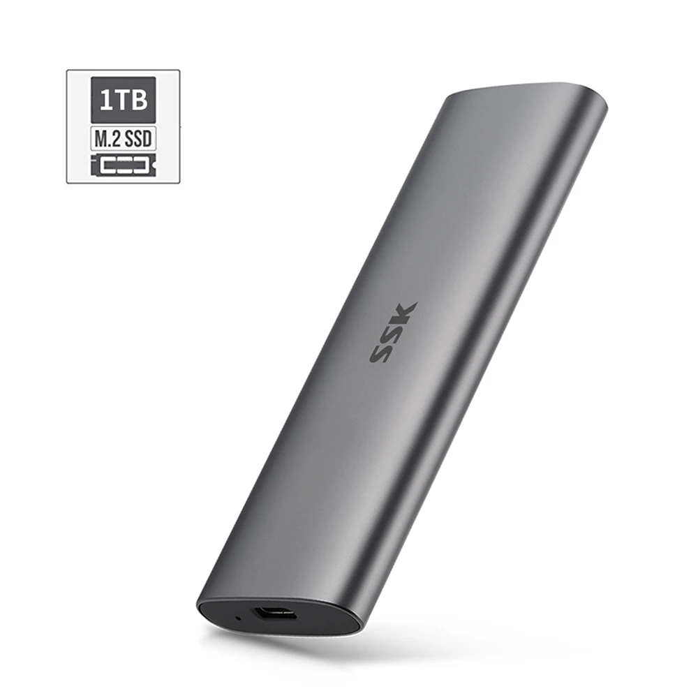 SSK 128G 256G 512G 1TB Mini SSD portatile, USB3.1 Gen2(6Gbps) unità a stato  solido esterna per Laptop, telefoni Typc C e altro - AliExpress