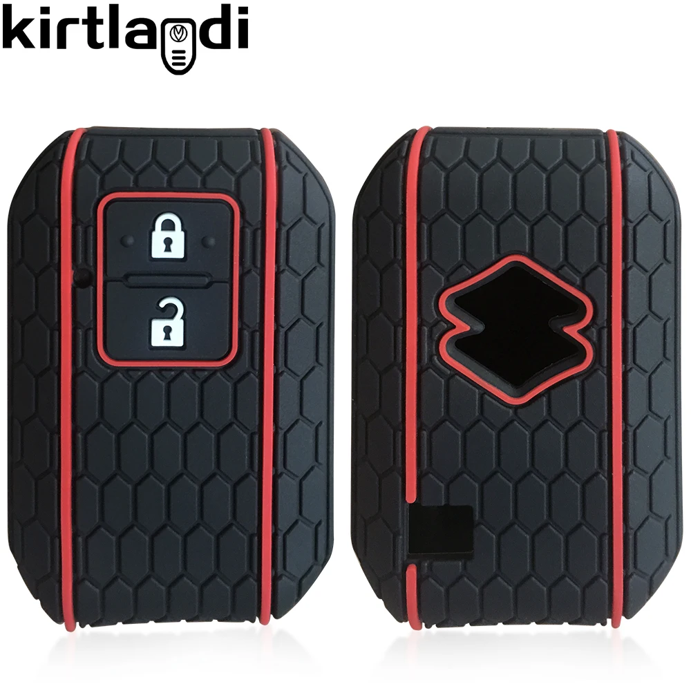 SiliconeKeyCoverCarKeyCaseProtectionShellforSuzukiIgnisSwift