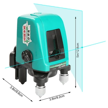 

Mini 3D 360 Degree Self-Leveling Laser Level Device Distance Meter For Portable Laser Red/Green Line Measure Construction Tools