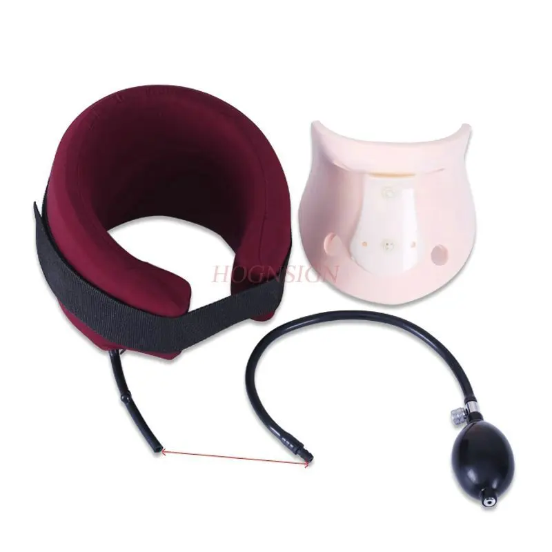 Inflatable Cervical Vertebra Tractor Home Medical Stretching Neck Correction Massage Necks Pain Fixed Stretch Care Tool Office