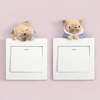 

Household Burgo Diary Switch Sticker-Cool Cover Wall Stickers Home Decoration Accessories Cartoon Decorative Switch Stickers