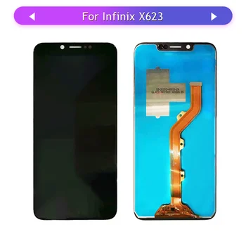 

5pcs Tested For Infinix X623 LCD Display Touch Screen Digitizer For Infinix Hot 6X X623 LCD Screen Complete Assembly Replacement