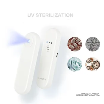 

Handheld LED Sterilize UV-C Light USB Rechargeable Germicidal Disinfection Lamp Home Portable Disinfection Portable Hand
