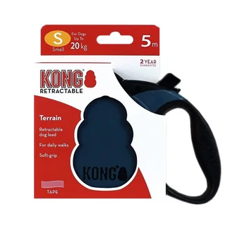 

KONG KONG TERRAIN belt leash for animals tape 5 meters blue size S