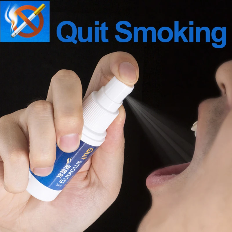 Quit Smoking Oral Spray Natural Stop & Give Up Smoking Fresh Breath