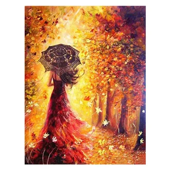 

5D DIY Diamond Painting Full Square/Round Drill "woman"5D Diamond Painting Embroidery Cross Stitch gift Home Decor Gift E111