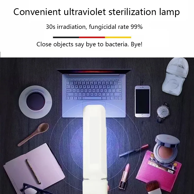 Lámpara de desinfección UV plegable USB 5V