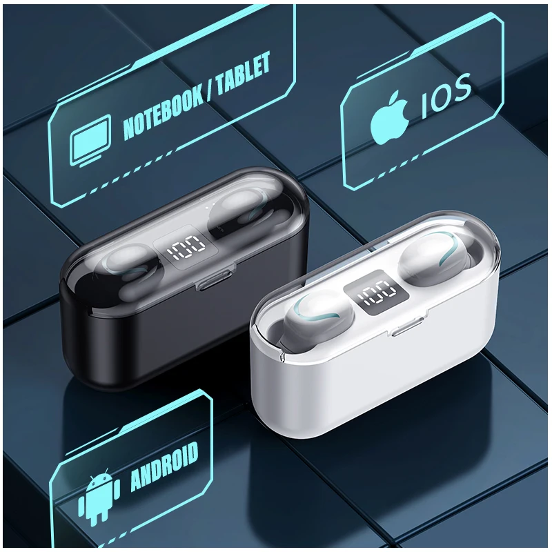 Новые беспроводные наушники Bluetooth 5 0 Mini TWS с сенсорным управлением вкладыши