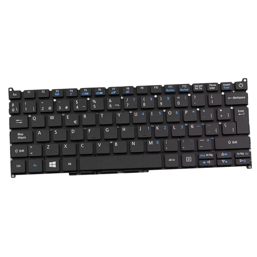 Replacement Keyboard Spanish Layout for ACER Aspire ES1-132 ES1-132-C37M C9N8 Laptop Keyboard Spain Standard