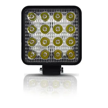 

Automotive led work light 48W wild car light engineering light spotlight square bright practical lights