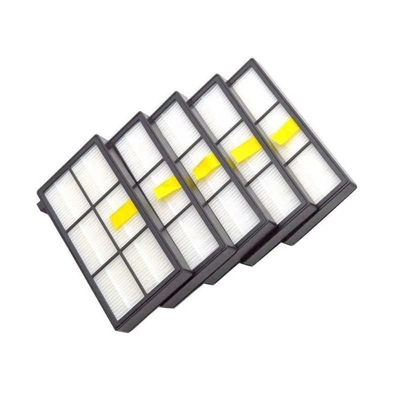 

Replacement Parts for Irobot Roomba 860 880 805 860 980 960 Vacuums, with Hepa Filter, 3-Armed Side Brush, Tangle-Free Debris Ro