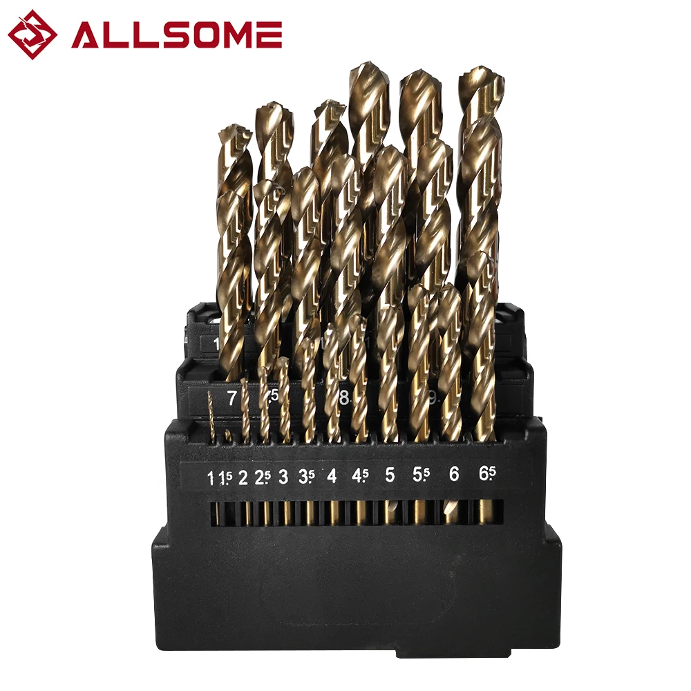 M42 HSS Twist Drill Bit Set 3 Edge Head 8 High Cobalt Drill Bit for
