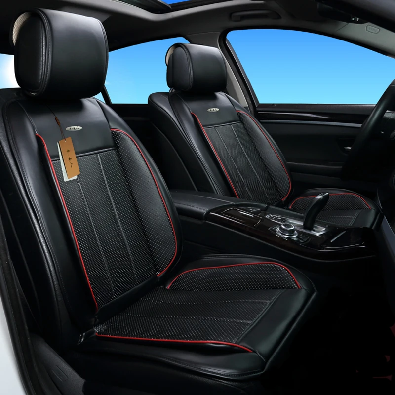 US $124.54 Car Seat Cover Massage Heating Cooling Ventilating Multifunctional Univerasl Four Seasons Remote Control Auto Accessories