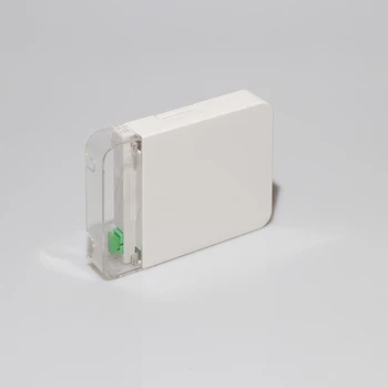 

10pcs 2 Core Simplex Optical Terminal Box fiber optic adapter panel junction box Indoor FTTH faceplate Wall Socket FWS