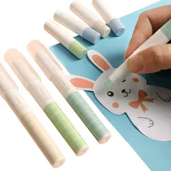 Deli – stylo créatif remplaçable 9629, 3 pièces, ensemble de bâtons de colle solide, papeterie scolaire pour étudiants 