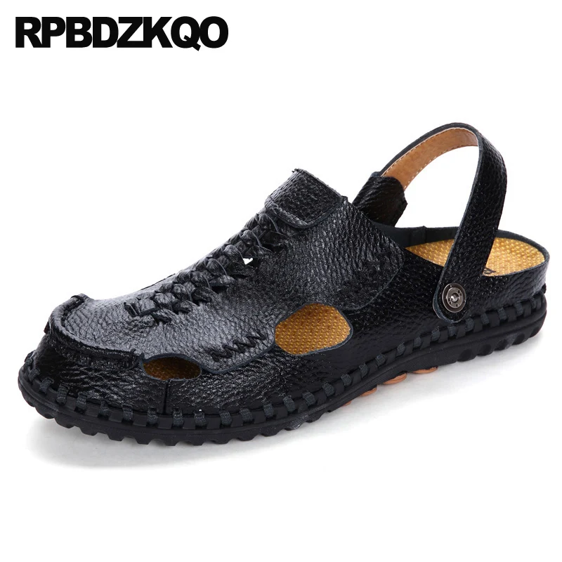 

native black slippers mens sandals 2019 summer outdoor slides breathable beach fashion brown waterproof shoes slip on water flat