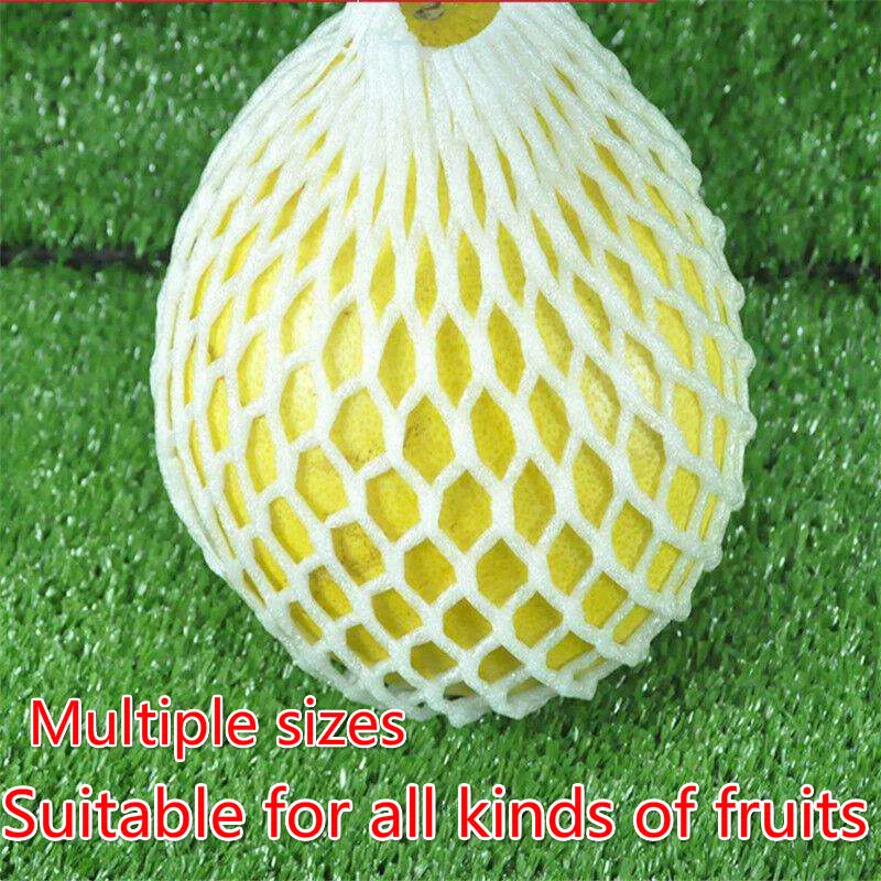 

Pearl cotton foam fruit net set apple watermelon strawberry egg shockproof packaging net set mesh bag shockproof net cover