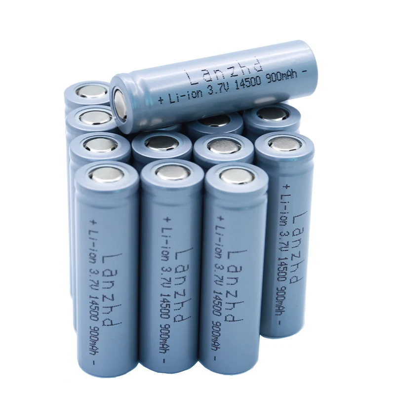 

18PCS 3.7V 900mah 14500 Li-ion Battery rechargeable battery 14500 battery For RC Toy shaver LED light powerbank remote control