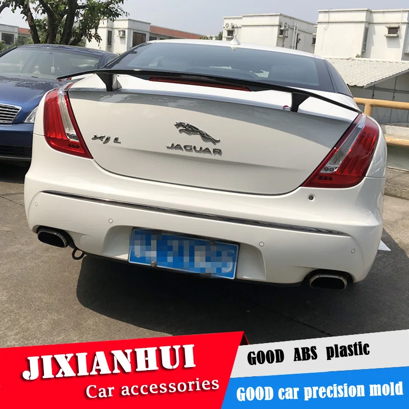 Для Jaguar XJ XJS XF XFL спойлер 2006 2018 XE XEL Спойлер ABS пластик Материал заднее крыло