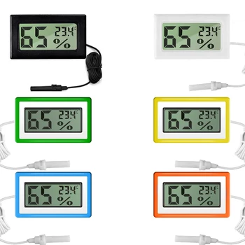 

Mini Digital Electronic Temperature Humidity Meter Gauge thermometer Hygrometer with LCD Screen