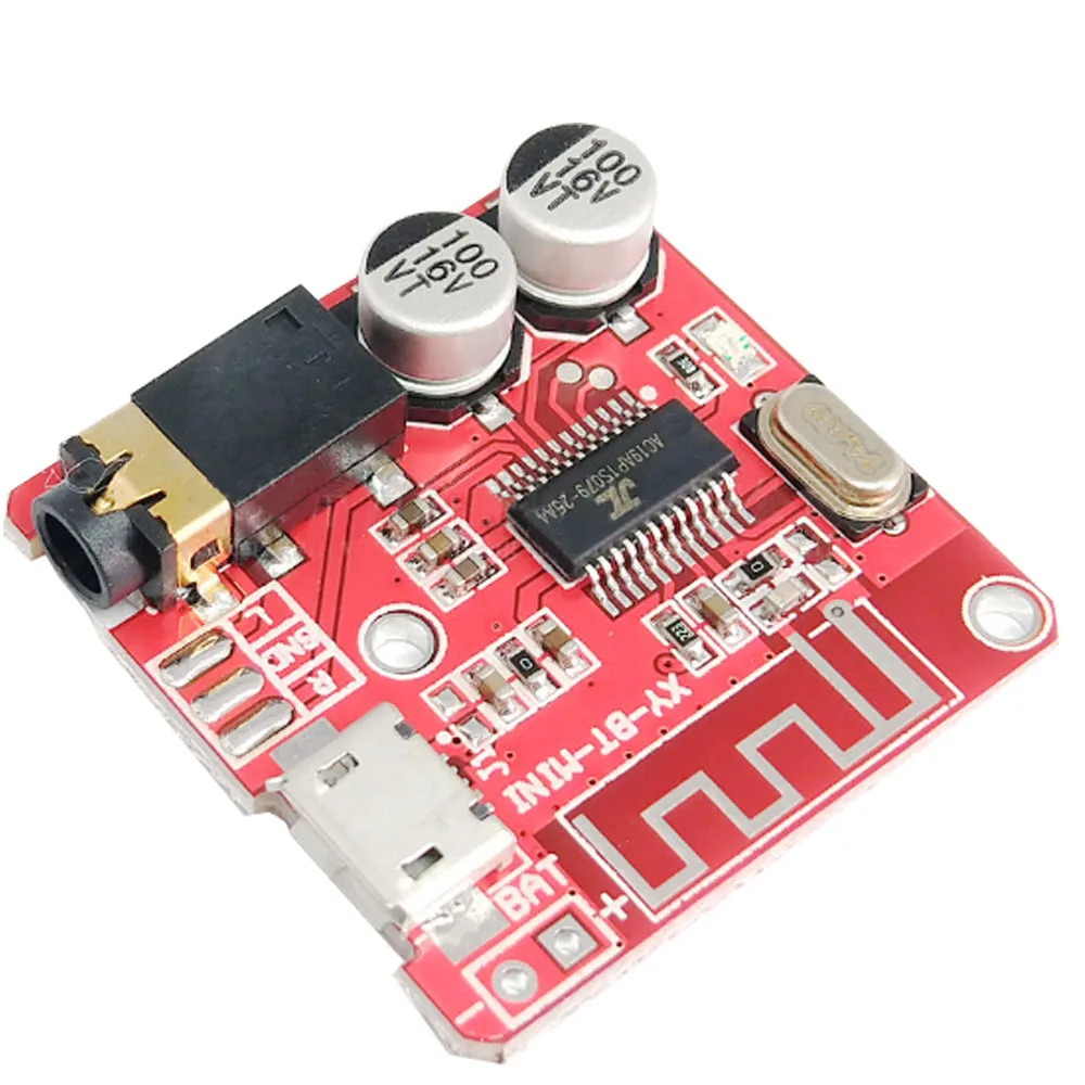 

Bluetooth decoder board MP3 lossless car speaker amplifier modified Bluetooth 4.1 circuit board XY-BT-Mini