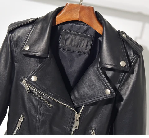 jaqueta de couro atacado
