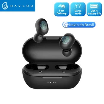 

Haylou GT1 TWS Fingerprint Touch Bluetooth Earphones, HD Stereo Wireless Earbuds, Noise Cancelling Gaming Headset