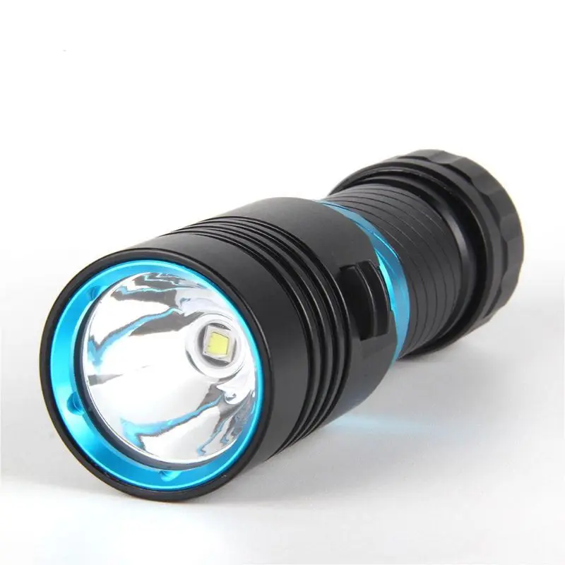 Portable LED Diving Flashlight Electric Torch Underwater Waterproof Dive Lantern Light Lamp Outdoor Activities |