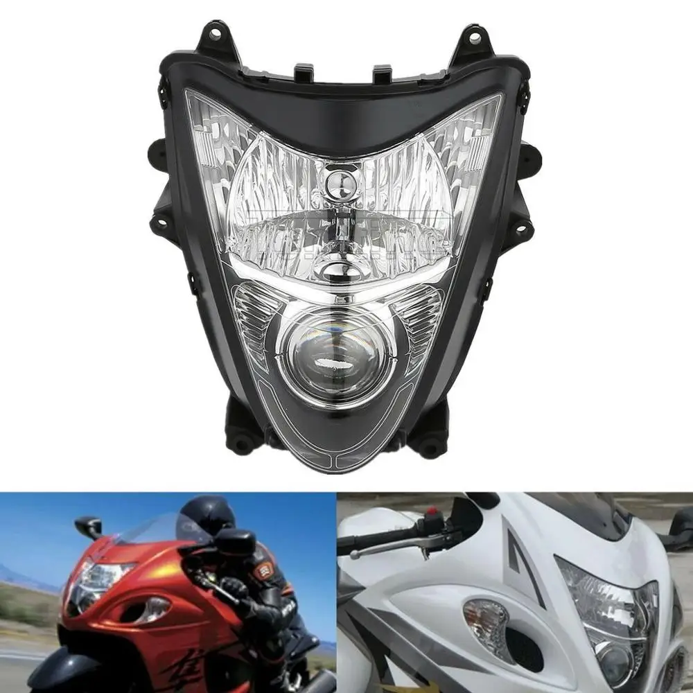 

Motorcycle Headlight Headlamp Assembly For Suzuki Hayabusa GSX1300R 2008-2017 2016 2015
