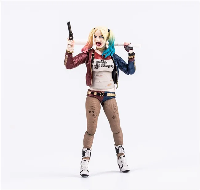 

New Voice Anime Special Offer SHF 7-Inch Mobile Suicide Squad Small Ugly Girl Halle kui yin Garage Kit