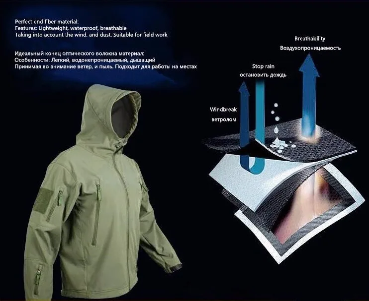Куртка из кожи акулы военный комплект Камуфляжный костюм тактическая мягкая оболочка поп куртка мужская армейская водонепроницаемая одежда s m l xl XXXL