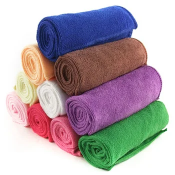 

Solid Dry Hair Towels Pet Supply Fast Drying Grooming Microfiber Towel Blanket for Pet Dog Cat Random Colors Pets Acessorios