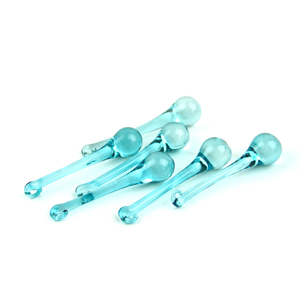 

28pcs/112pcs 20*80mm Lt.Aquamarine Crystal Chandelier Pendants Crystal Prism Drop Parts For Home Decoration Lighting Suncatchers