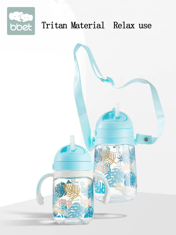 

BBET Baby Exploring Water Cup with Handle Handheld Cup 350ML