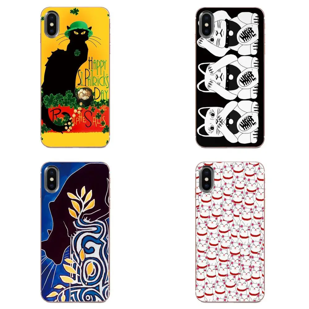 Милый чехол для телефона с изображением японского аниме Lucky Cat HTC Desire 530 626 628 630 816 820