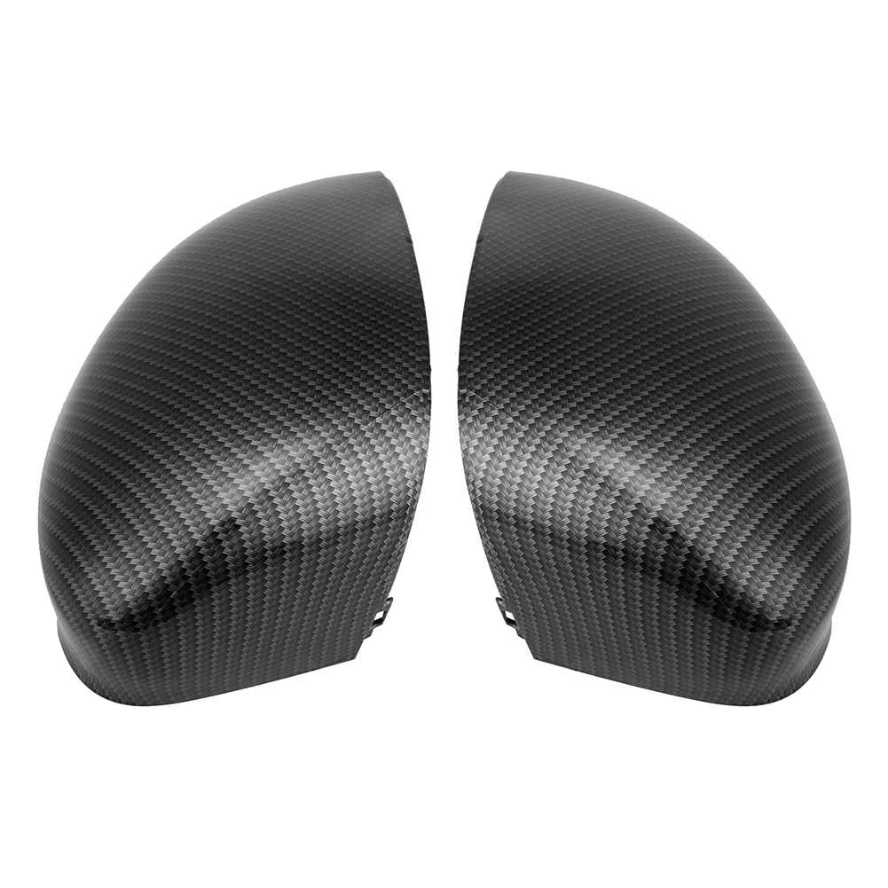 

2pcs Carbon Pattern Side Reversing Wing Mirror Housing Cover Casing for Ford Fiesta 2009 2010 2011 2012 2013 2014 2015