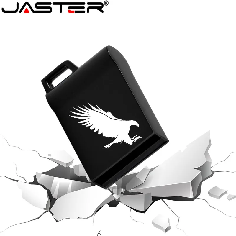 JASTER мини металлический Usb флэш-накопитель 4 ГБ 16 32 64 Гб usb персонализированный