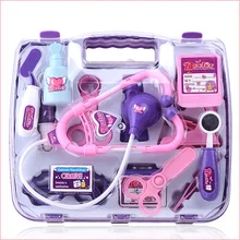 Горячая Распродажа детский игровой набор «Доктор» медсестры медицинская коробка ролевые игры Классические игрушки для девочек